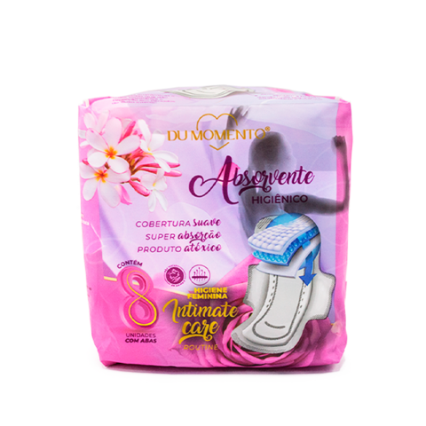 Absorvente com Abas DuMomento 8 UN