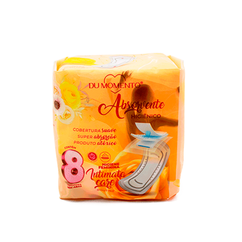 Absorvente sem Abas DuMomento 8 UN