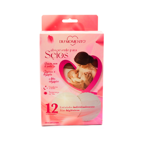 Absorventes para Seios DuMomento 12 UN