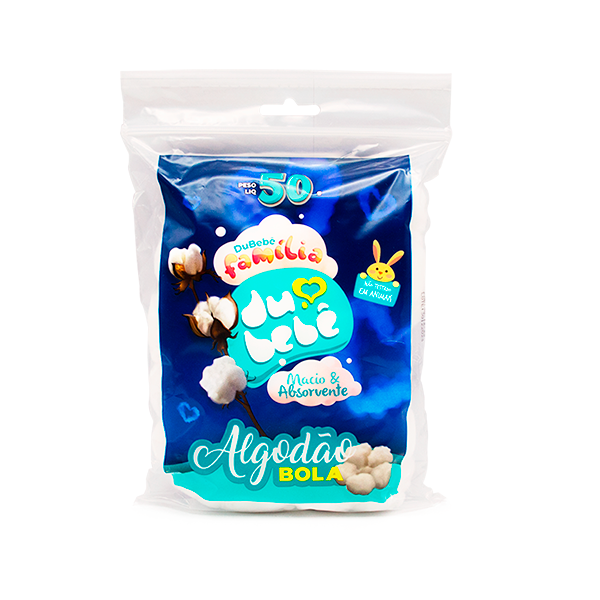 Algodão Bola Dubebê 50g