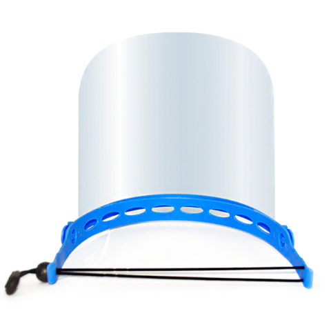 Máscara de Proteção Facial (Face Shield) Articulado HealthCare