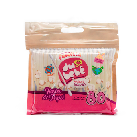 Hastes Papel Bag DuBebê 80 UN