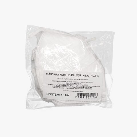 Máscara Descartável KN95 Head Loop 10un